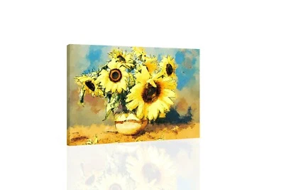 Ramo de girasoles II - ARTE DE PARED EN LIENZO O IMPRESIÓN Foto 1 de 2