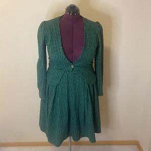 Kayla Paris Damen 2-teiliges Blazer Rock Set Größe 10 St Patrick’s Day Glam 395 - Bild 1 von 6