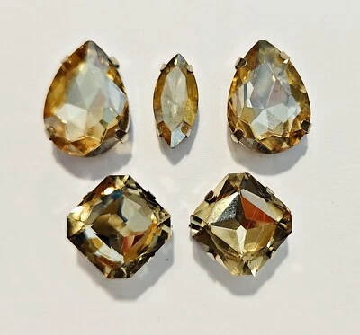 Strass Schmuck zum Aufnähen Aufnähsteine Strasssteine Schmucksteine CL-13.8 - Bild 1 von 2