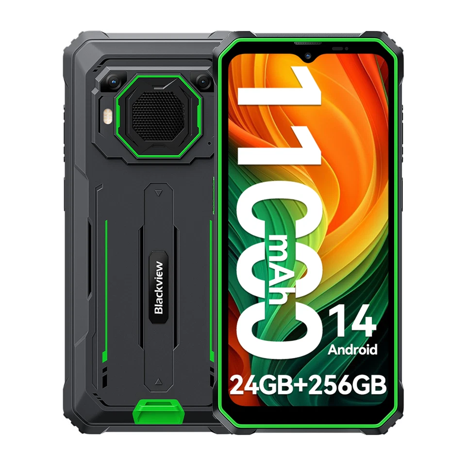 Blackview BV6200Plus Smartphone Rugged 24GB 256GB 11000mAh Android 14 Telefoni