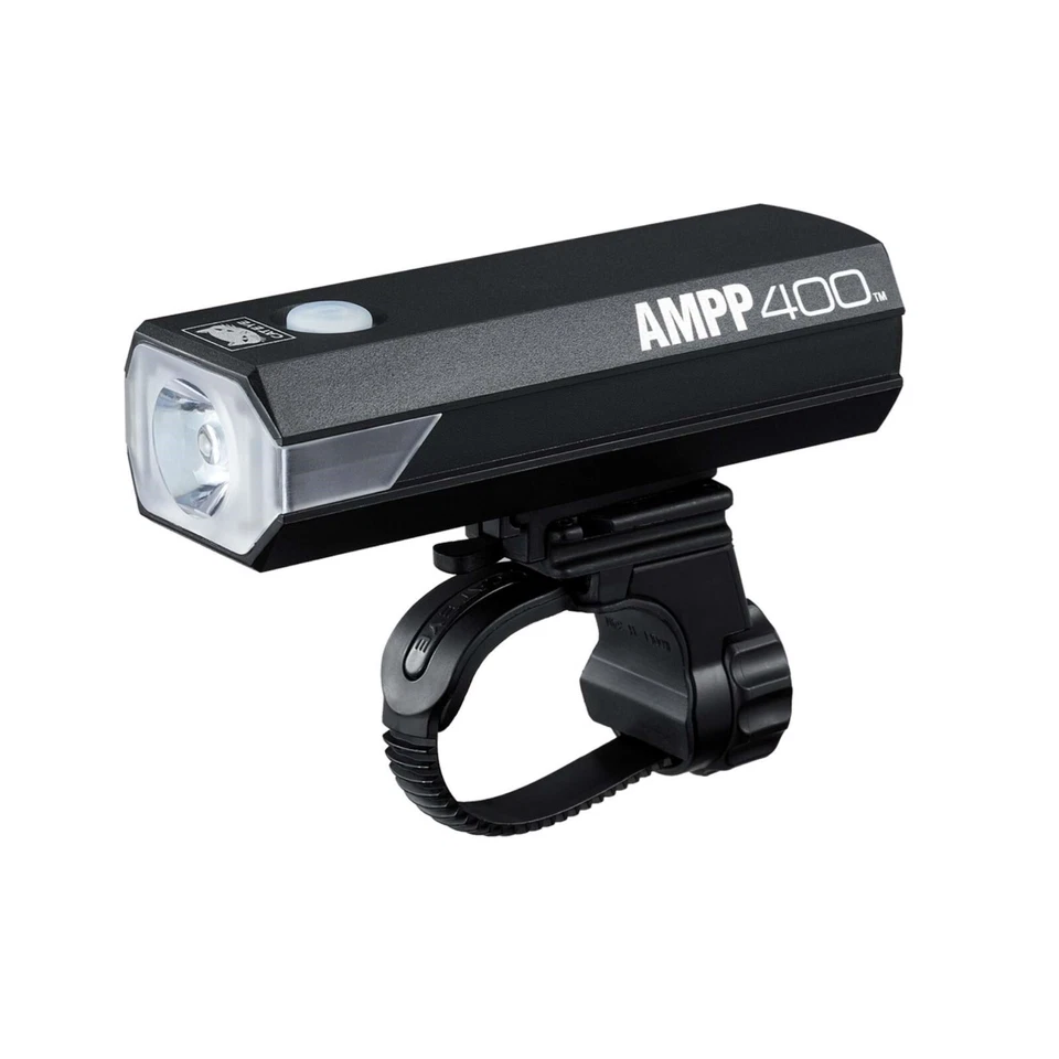 CatEye AMPP 400S Front Bike Light – 400 Lumens USB Rechargeable 60-Hour Runtime - Image 1 of 1