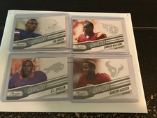 2010 Prestige Joe Haden, Cj Spiller,Kareem Jackson,Damien Williams rookie cards