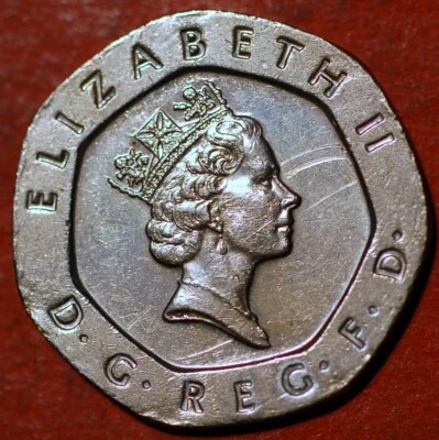 Great Britain 20 Pence 1997 KM# 939 - Image 1 of 2