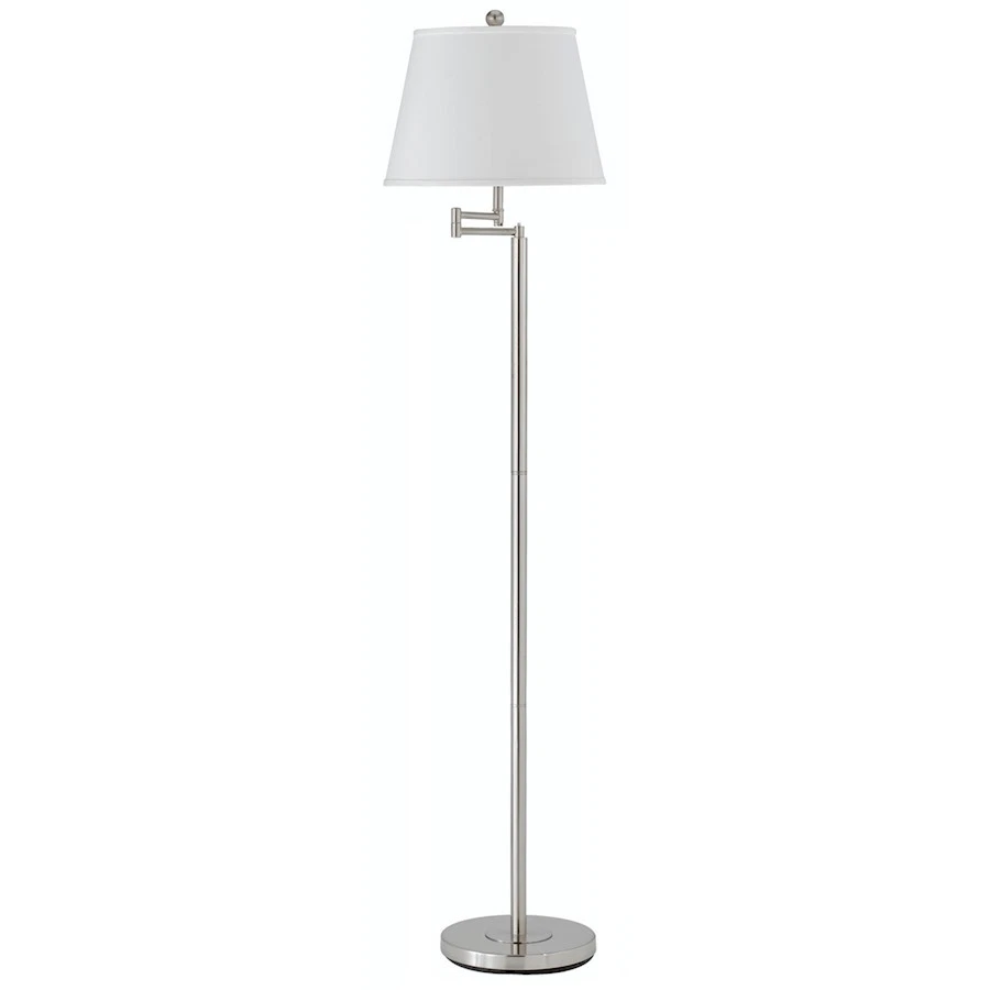 Cal Lighting Andros 60" Height Metal Floor Lamp, Brushed Steel - BO-2077SWFL-BS - Image 1 of 1