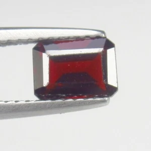 1.36 Ct ~ 1$ No Reserve Auction Natural Garnet Octagon Beautiful Cut - E151 - Imagen 1 de 2