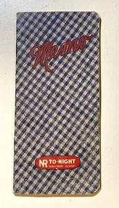 Vintage 1928 Nature's Remedy Tablets Memo Book - A.H. Lewis Medicine Co - Picture 1 of 7