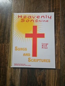 Heavenly Sonshine Songs And Scriptures Large Bold Print - Picture 1 of 1