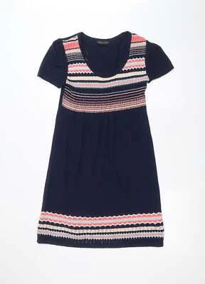 Dorothy Perkins Womens Blue Cotton Blend Jumper Size 12 - Image 1 of 4