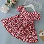 Toddler Dresses Baby Girl Clothes Cute Flowers Print Princess Dress Girls Casual