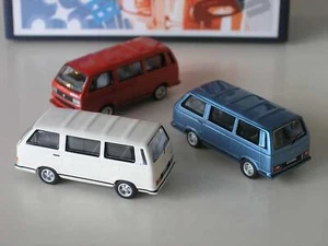 VW T3 Set Whitestar, Bluestar, Redstar Modelo De Coche 1:87 Edición Especial - Imagen 1 de 7