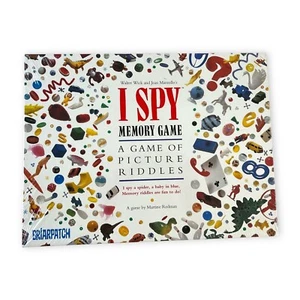 I Spy Memory Game: A Game Of Picture Riddles Briarpatch Inc. 1995 New Sealed - Picture 1 of 5
