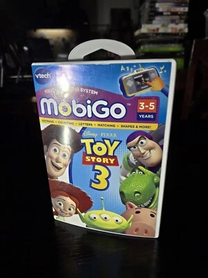 Vtech Touch Mobigo Toy Story 3 Game Learning System Disney Pixar Cartridge - Image 1 of 3