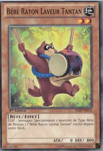 Bébé Raton Laveur Tantan -Spectres de l'Ombre- SHSP-FR015 -Carte Yu Gi Oh - Picture 1 of 1
