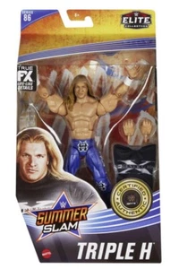 Figura de lucha libre WWE Elite Triple H Mattel Serie 86 Summerslam DX Flashback - Imagen 1 de 4