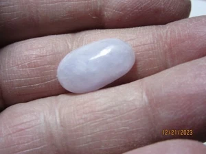 Lila durchscheinend oval burmesisch Jade Cabochon Sammlerstück 10x20mm PTBJC-331 - Bild 1 von 11