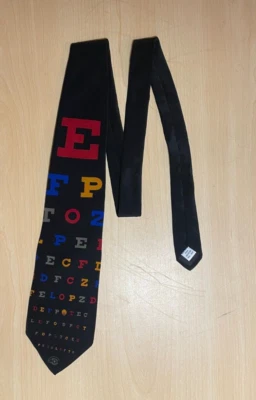 Corbata Vicky Davis Eye chart Foto 1 de 3