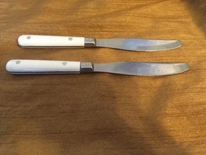 WF Washington Forge Karneval Messer 2 Messer LOT weiß rostfrei Thailand - Bild 1 von 8