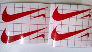 NIKE Swoosh Decal Pack – 8pcs | 3" + 1" Vinyl Stickers | Oracal 651 - Picture 1 of 3