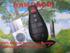 1x Unlocked Mint OEM 10-20 Dodge Durango Ram Journey 05026378 Remote Key Fob - Picture 1 of 4
