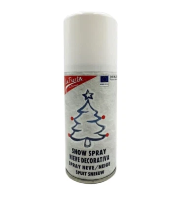 Neve Artificiale Bomboletta Spray da 150 ml per Alberi di Natale e Presepi 7352 - Immagine 1 di 4