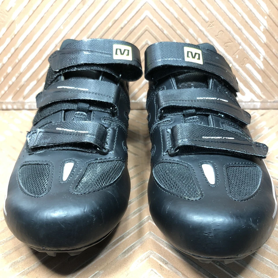 Mavic Peloton Road Bike Cycling Shoes Black/White Woman’s 7.5 Men’s 6.5 355139 - Image 1 of 4