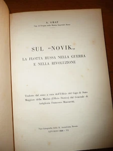 SUL NOVIK  LA FLOTTA RUSSA NELLA GUERRA E NELLA RIVOLUZIONE BALTICO 1915/8 - Picture 1 of 8