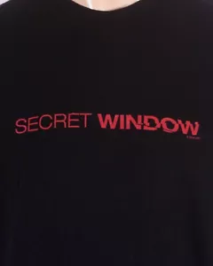 RARE vintage 00s Y2K Secret Window Movie Film Promo T-Shirt 2004 Johnny Depp XL - Picture 1 of 4