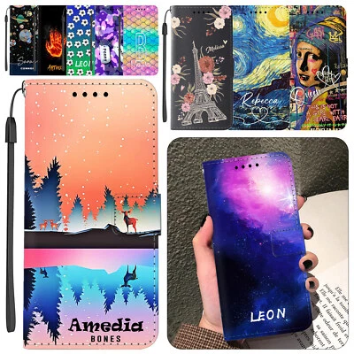 Personalised Leather Case Magnetic Cover For Google Pixel 9A 8A 8 7 6 Pro 7A 6A - Image 1 of 4