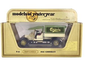 Matchbox Models of Yesteryear 1918 Crossley Y-13 Carlsberg New Old Stock. - Picture 1 of 10