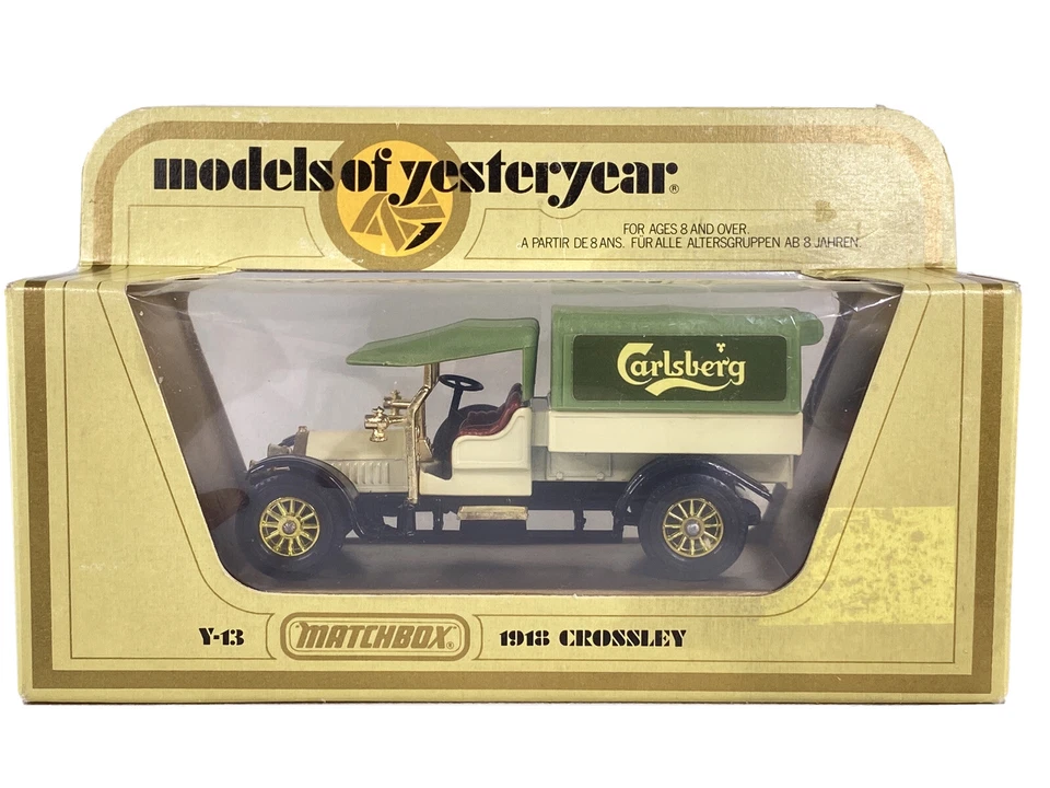 Matchbox Models of Yesteryear  1918 Crossley   Y-13 Carlsberg New Old Stock. - Image 1 of 4