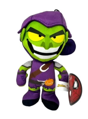Marvel Spider Man - зеленый гоблин плюшевая мягкая игрушка 8-дюймовый новый - Изображение 1 из 4