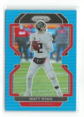 MATT RYAN 2021 Panini Prizm LIGHT BLUE #324 FALCONS  - Image 1 of 2