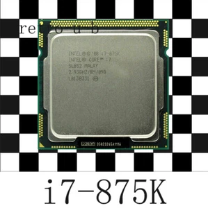 Procesador de CPU LGA1156 LGA1156 Intel Core i7-875K SLBS2 2,93 GHz cuatro núcleos 2,5GT/s 8 MB - Imagen 1 de 1