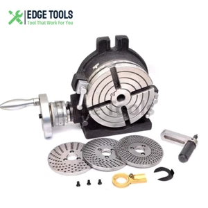 6" Precision Rotary Table Horizontal Vertical & Index plate set dividing plate - Picture 1 of 8