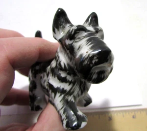 Antique Scotty Dog Figurine from Vintage Ceramic Estate Collection Made in Japan - Picture 1 of 15