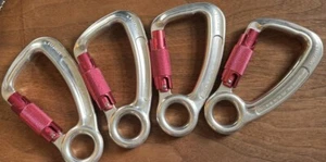 (4) Fusion Liberty Captive Eye Autolock Carabiner 8020-K30kN WLL: 5kN 18D-146 - Picture 1 of 3