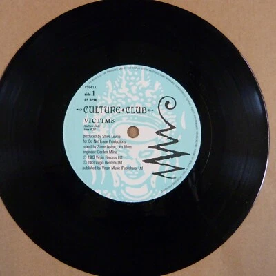 45rpm 7" single  CULTURE CLUB victims / colour by numbers 1983, VS641 - Image 1 of 3