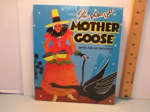 POPUP book MOTHER GOOSE by Harold B Lentz 1994 reproduction of 1934 vintage book - Imagen 1 de 11