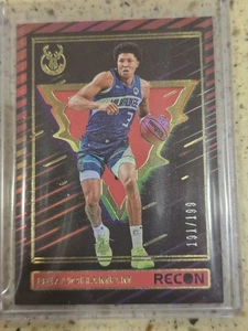 Marjon Beauchamp 2023-24 Panini Recon Holo Red /199 SP #58 Milwaukee Bucks 🔥🏀 - Picture 1 of 2