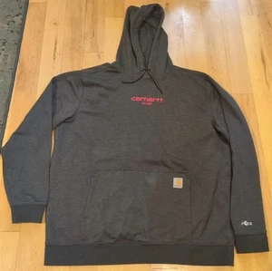 Sudadera con Capucha Carhartt Force Calce Relajado Para Hombre Gris Talla XL - Imagen 1 de 6