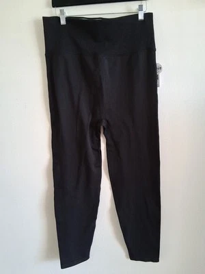 Leggings femininas rosa cintura média-alta flip it preta tamanho XXL - Imagem 1 de 4