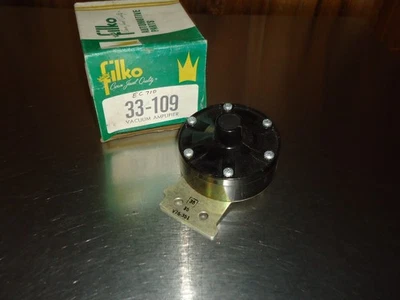 Nuevo amplificador de vacío Filko 33-109 EGR 1974-1978 Ford Mustang II D4ZZ-9E451-A Foto 1 de 2
