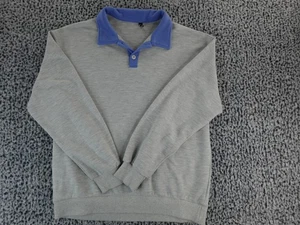 ZAFUL Herren Langarm Poloshirts Farbe gespleißt Polokragen Sweatshirt Freizeit - Bild 1 von 9