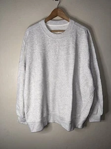 Abercrombie And Fitch Sweater Men’s XL Gray Pullover New With Tags 28x30  - Picture 1 of 5