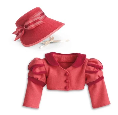 American Girl Beforever Caroline's Spencer и шляпа - новый в коробке - СНЯТ С ПРОИЗВОДСТВА - РЕДКАЯ - Изображение 1 из 4
