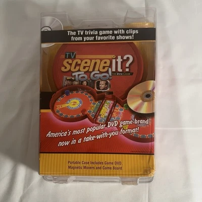 TV Scene It ? To Go! The Dvd Game New Factory Sealed Travel Edition with Case - Image 1 of 4