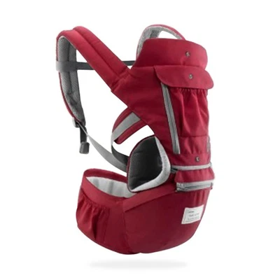 Multi-Functional Baby Hip Seat Carrier – Ergonomic Waist Stool, Breathable Mesh - Image 1 of 4
