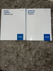 Florida Outlines Vol 1 + Themis Bar Review MBE Outlines 2022 Lot - Picture 1 of 24