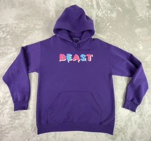 Mr Beast | Sudadera con capucha Cookie | Para hombre | Púrpura | Grande - Imagen 1 de 9
