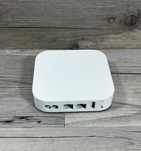 Apple A1392 AirPort Express Base 4-Port Router White No power cord - Picture 1 of 5